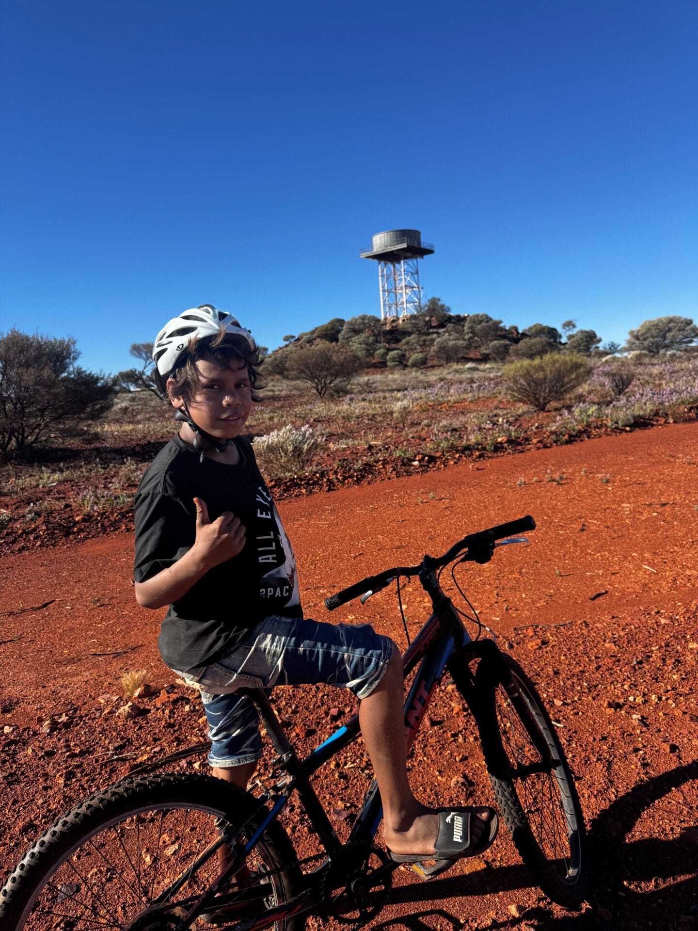 Cycling activities through the Laverton Cycling Project