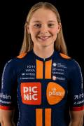 Lucie Fityus in her 2026 professional cycling team kit